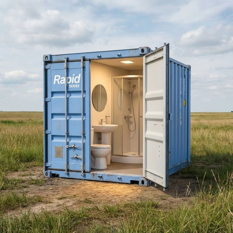 Spacedrip Rapid system deployed for U.S. Army in Sahara Desert, Morocco