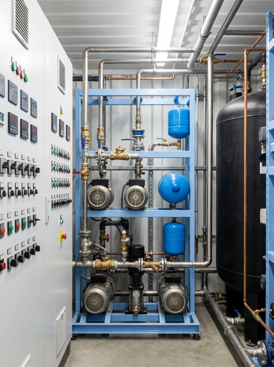 Spacedrip reverse osmosis water treatment module